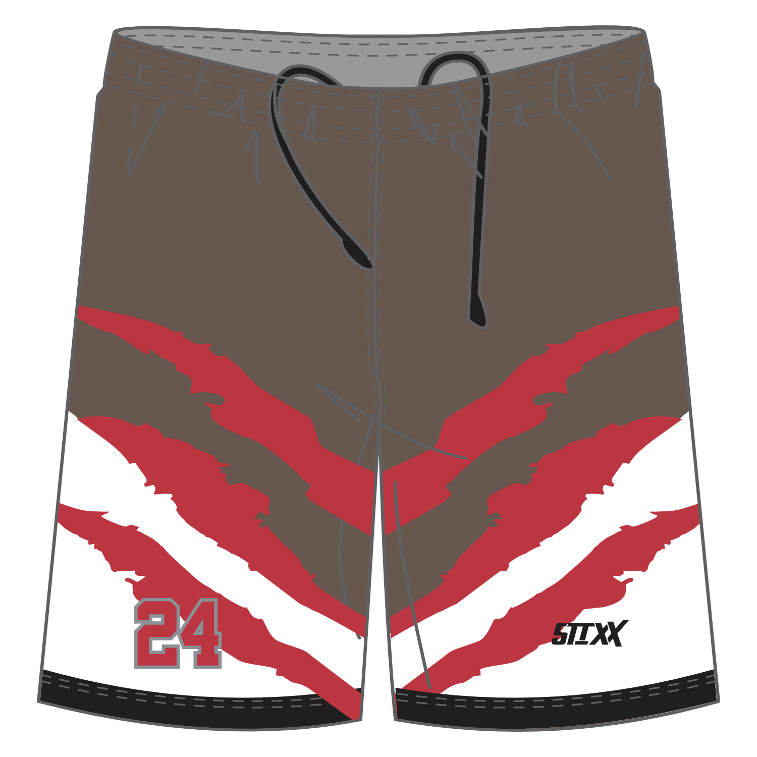 CUSTOM REVERSIBLE BASKETBALL SHORTS
