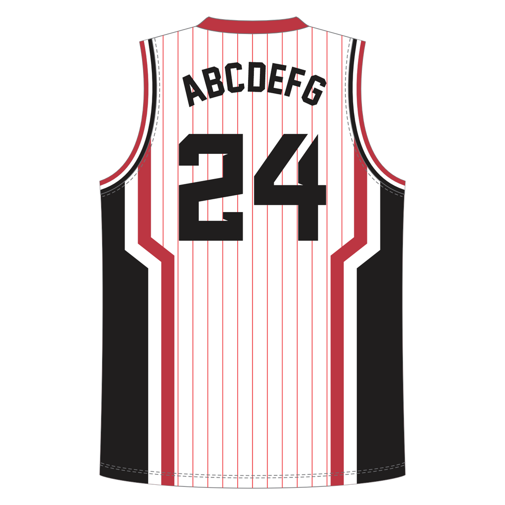 CUSTOM REVERSIBLE V-NECK BASKETBALL JERSEYS