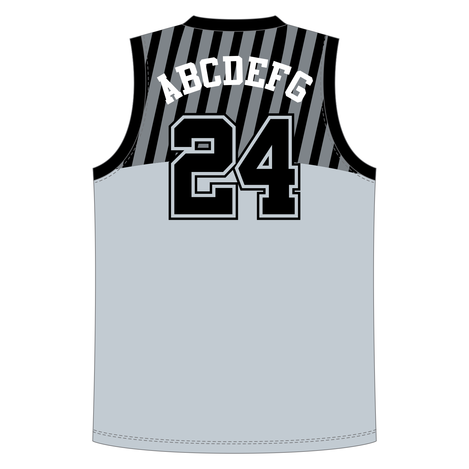 CUSTOM V-NECK BASKETBALL JERSEYS