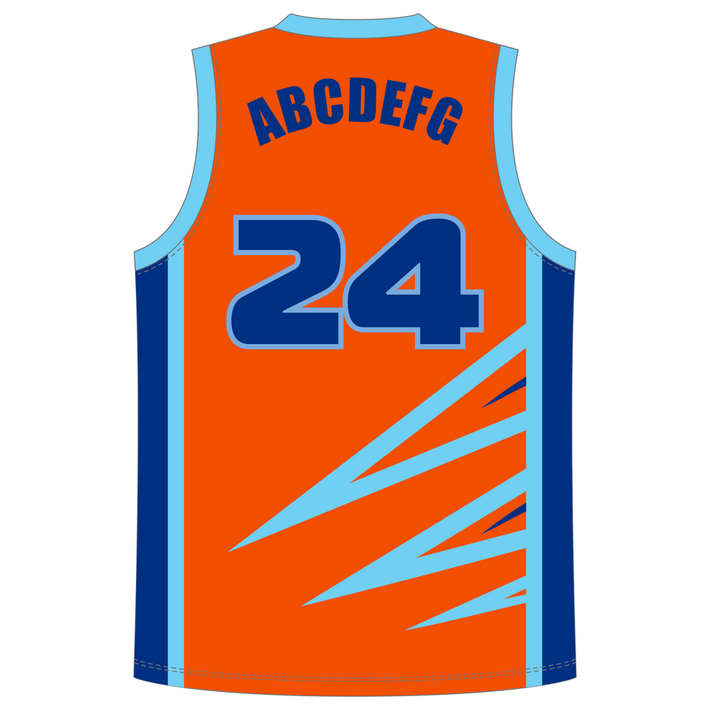 CUSTOM ROUND/CREW NECK BASKETBALL JERSEYS
