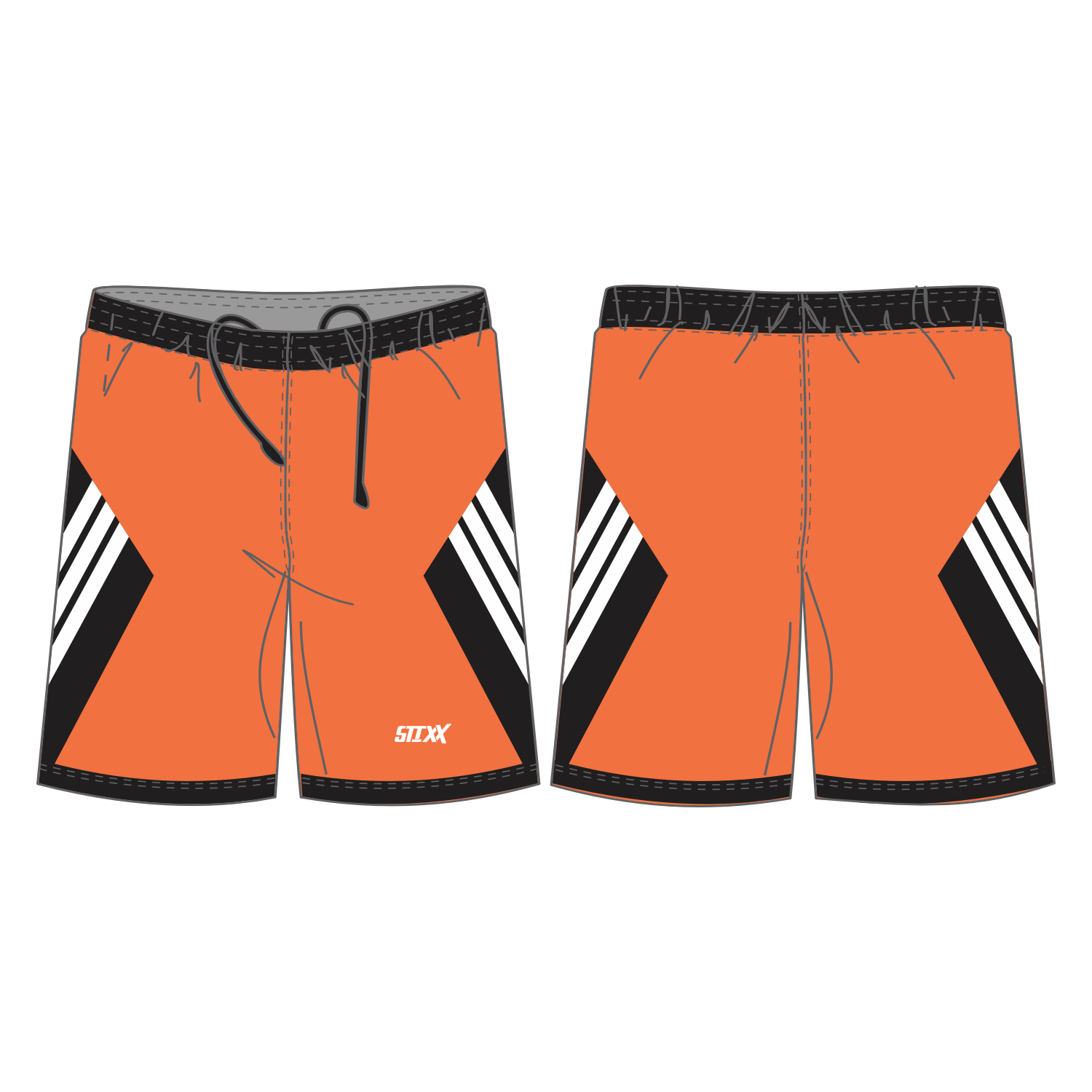 CUSTOM REVERSIBLE BASKETBALL SHORTS