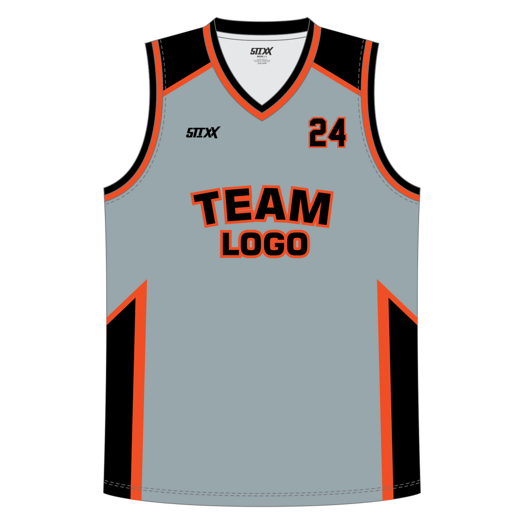 CUSTOM V-NECK BASKETBALL JERSEYS