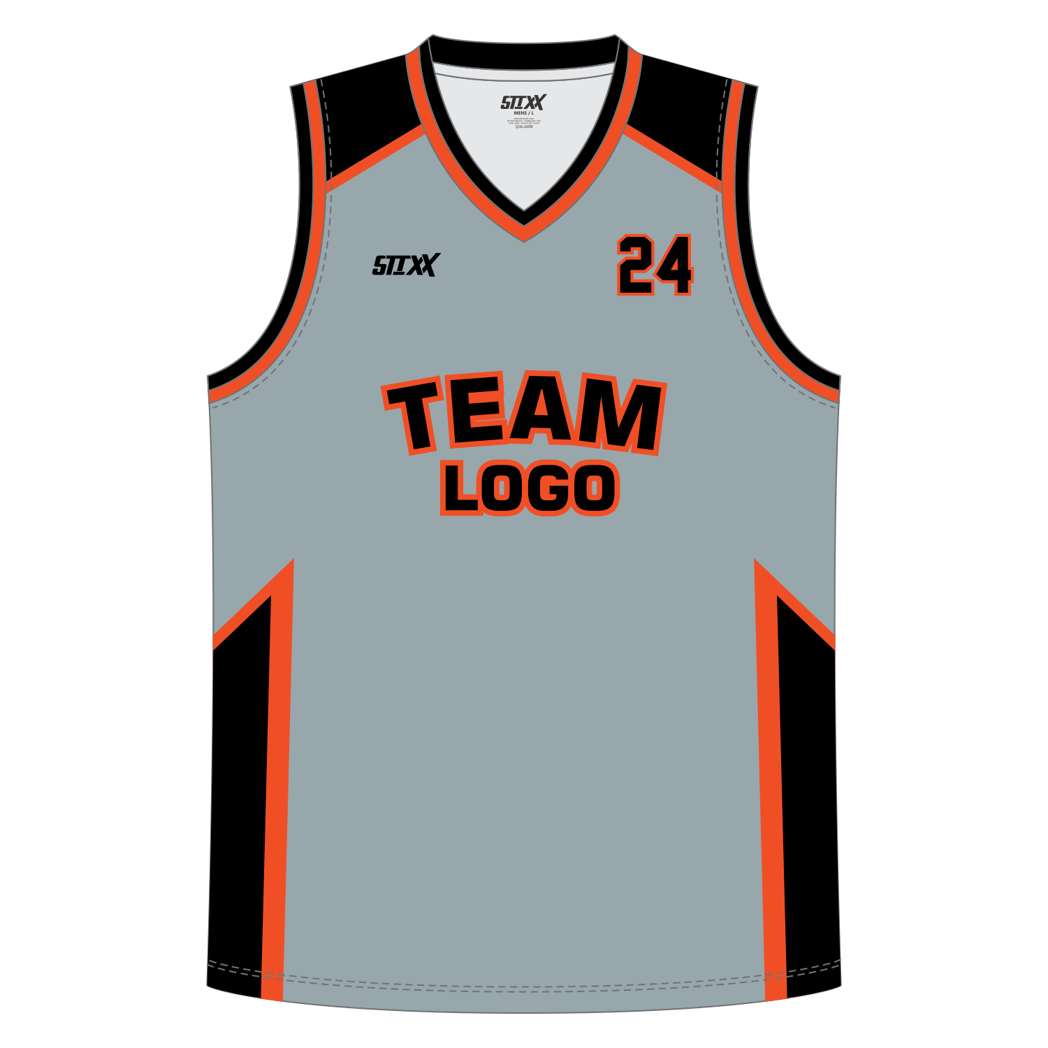 CUSTOM V-NECK BASKETBALL JERSEYS