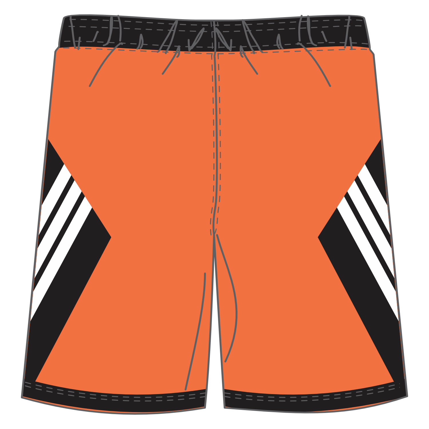 CUSTOM REVERSIBLE BASKETBALL SHORTS