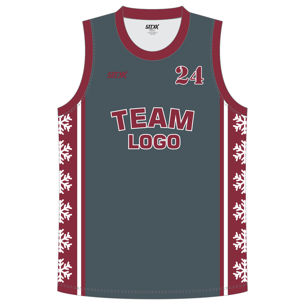 CUSTOM ROUND/CREW NECK BASKETBALL JERSEYS