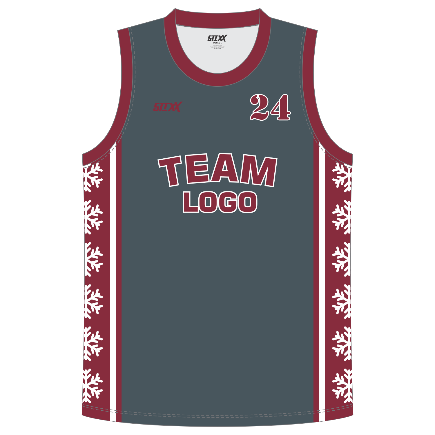 CUSTOM ROUND/CREW NECK BASKETBALL JERSEYS