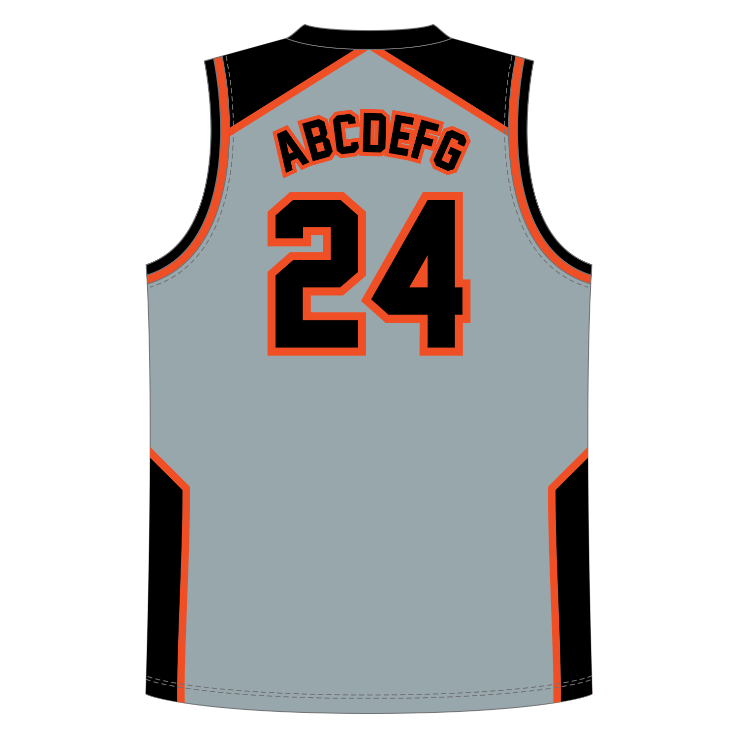 CUSTOM V-NECK BASKETBALL JERSEYS