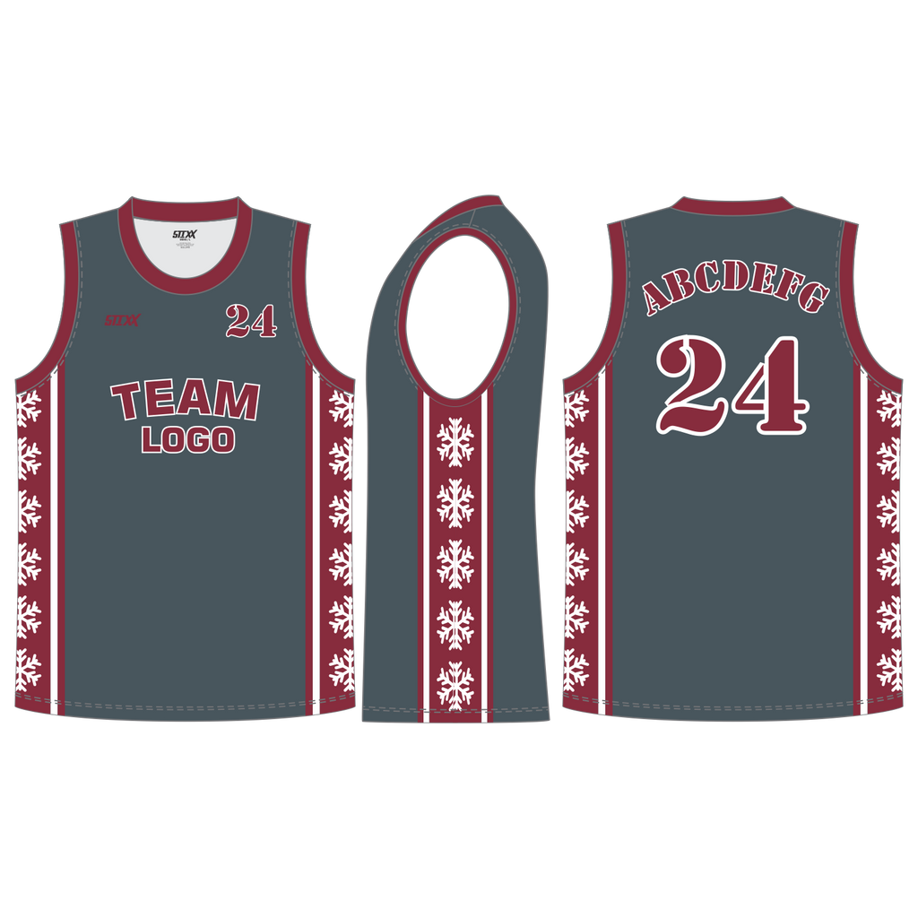 CUSTOM ROUND/CREW NECK BASKETBALL JERSEYS