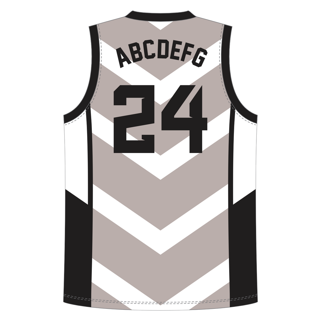 CUSTOM REVERSIBLE V-NECK BASKETBALL JERSEYS