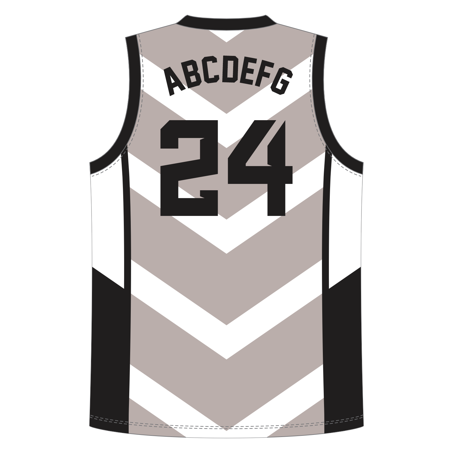 CUSTOM REVERSIBLE V-NECK BASKETBALL JERSEYS