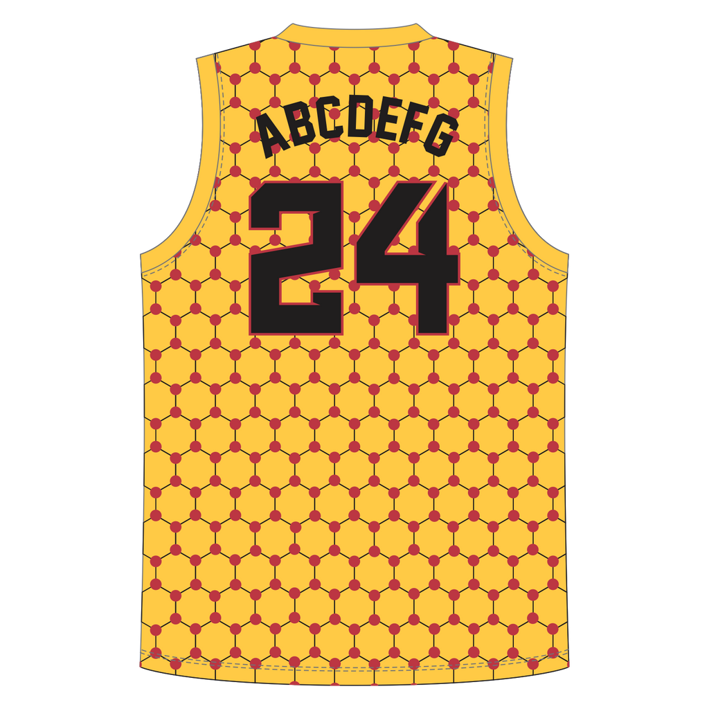 CUSTOM V-NECK BASKETBALL JERSEYS