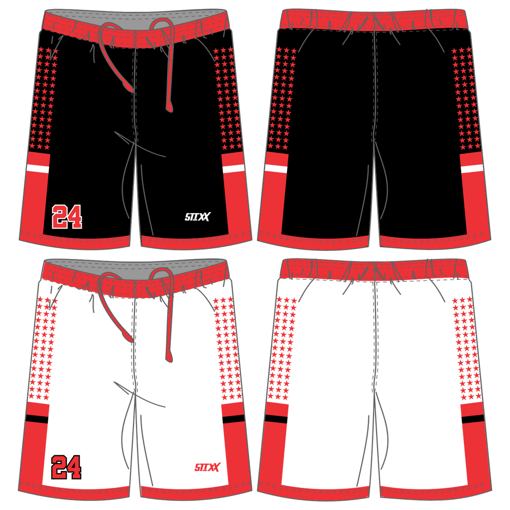 CUSTOM REVERSIBLE BASKETBALL SHORTS