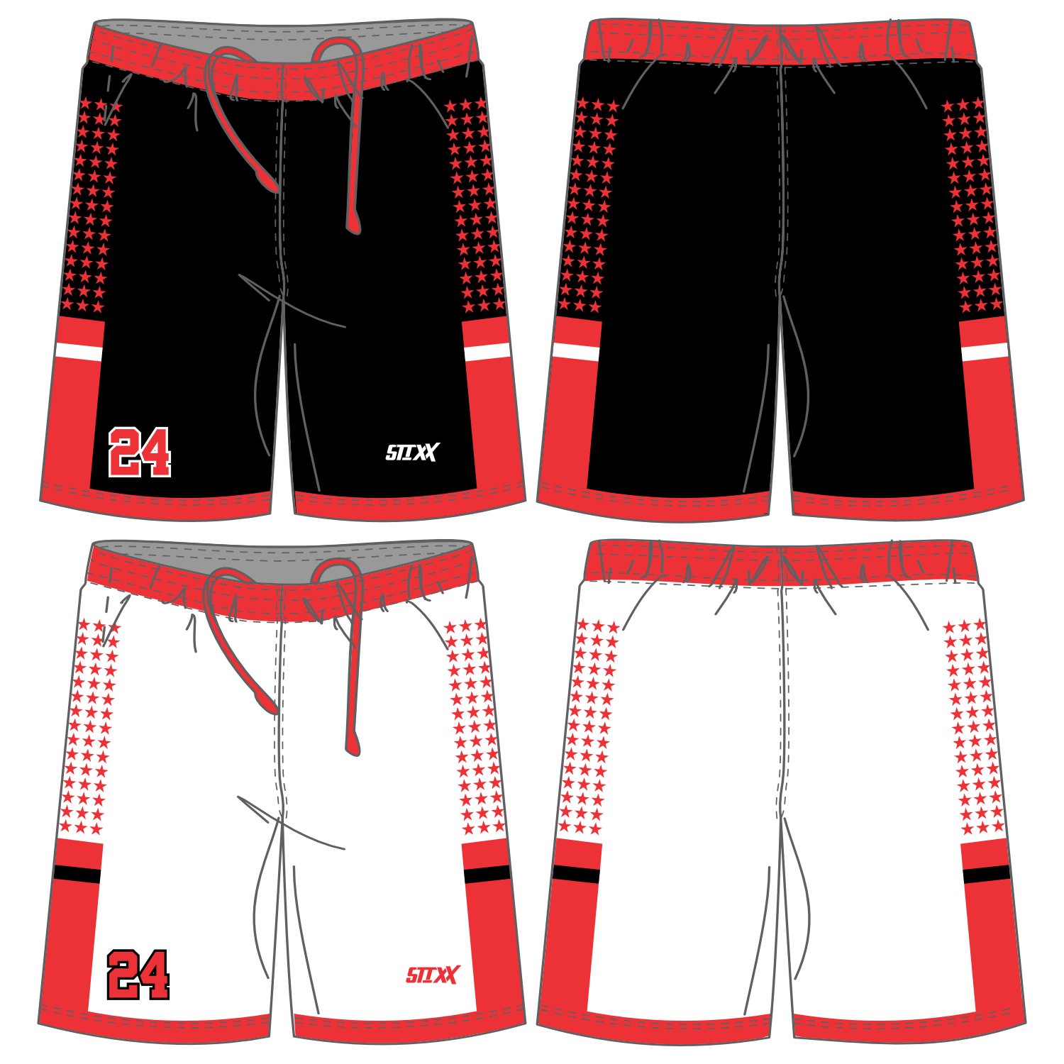 CUSTOM REVERSIBLE BASKETBALL SHORTS