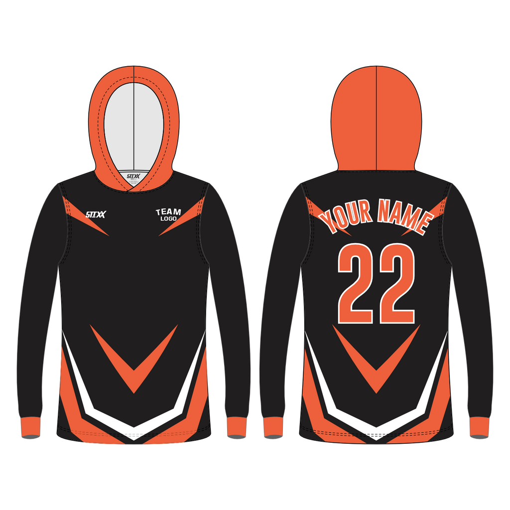 CUSTOM LONG SLEEVE HOODIE SHOOTING SHIRTS