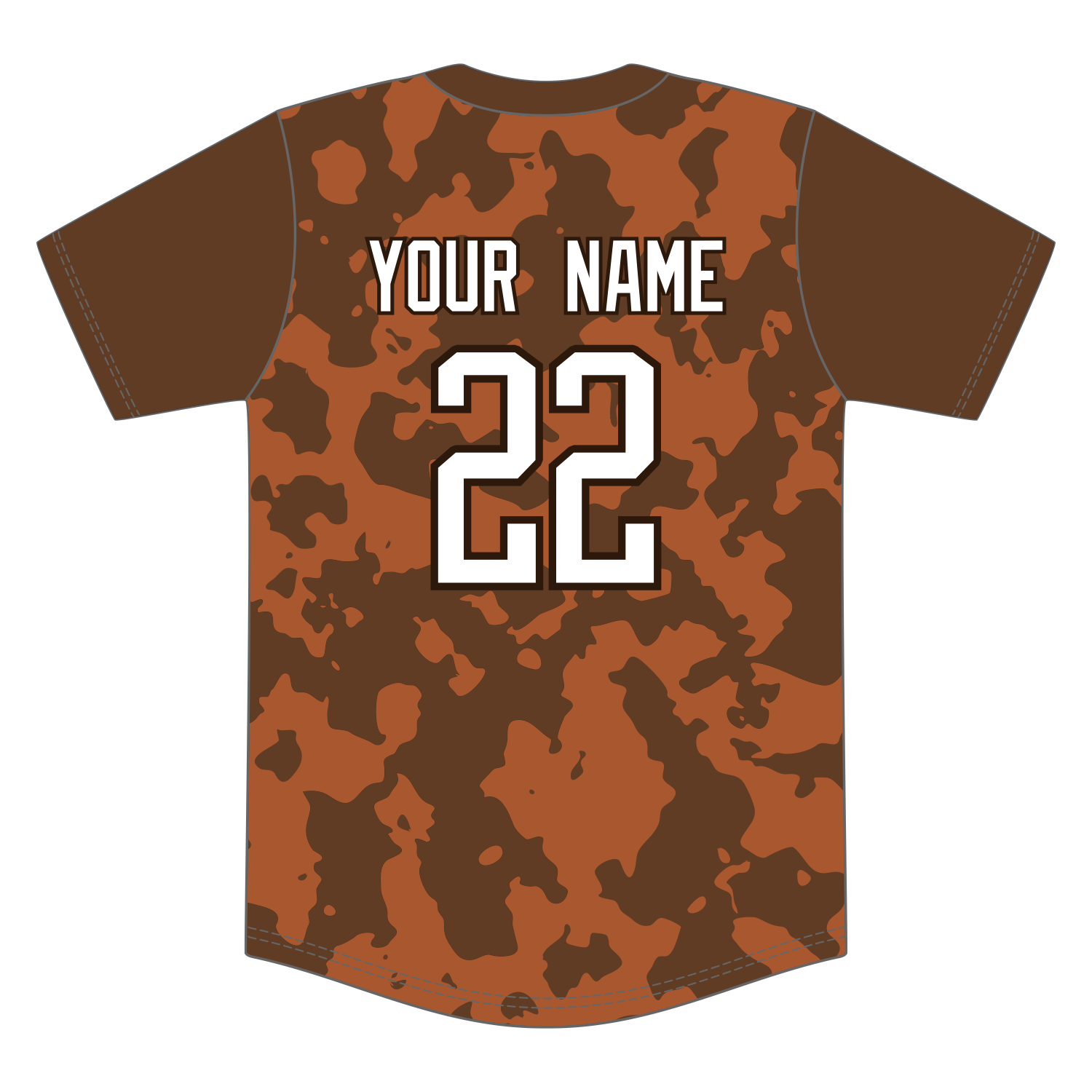 Custom 2-Button Baseball Jerseys