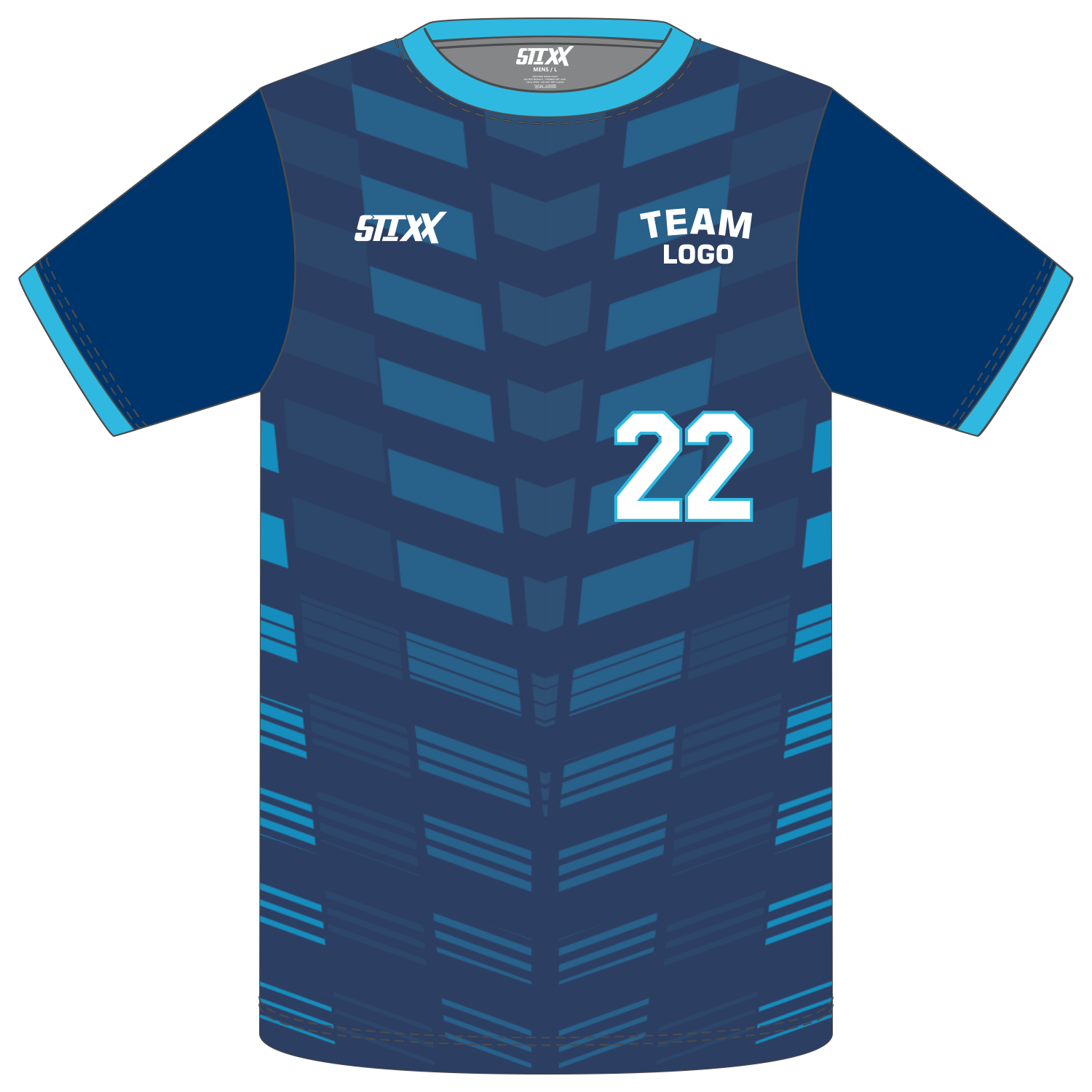 Custom Short‑Sleeve Crew Neck T‑Shirts