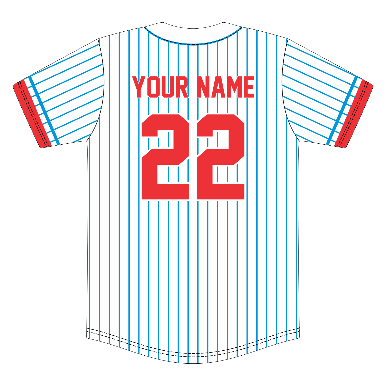 Custom Button-Down Baseball Jerseys