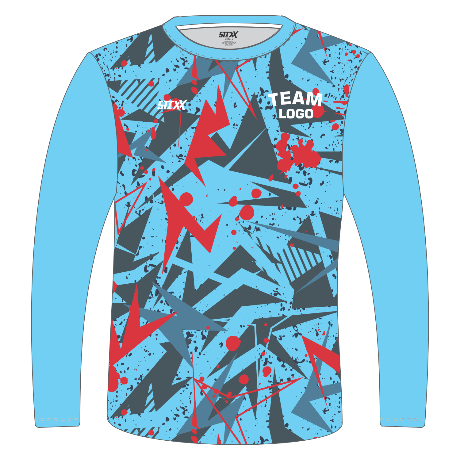 CUSTOM LONG SLEEVE SHOOTING SHIRTS (ROUND NECK)