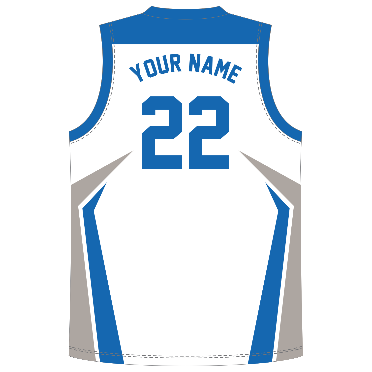 CUSTOM ROUND/CREW NECK BASKETBALL JERSEYS