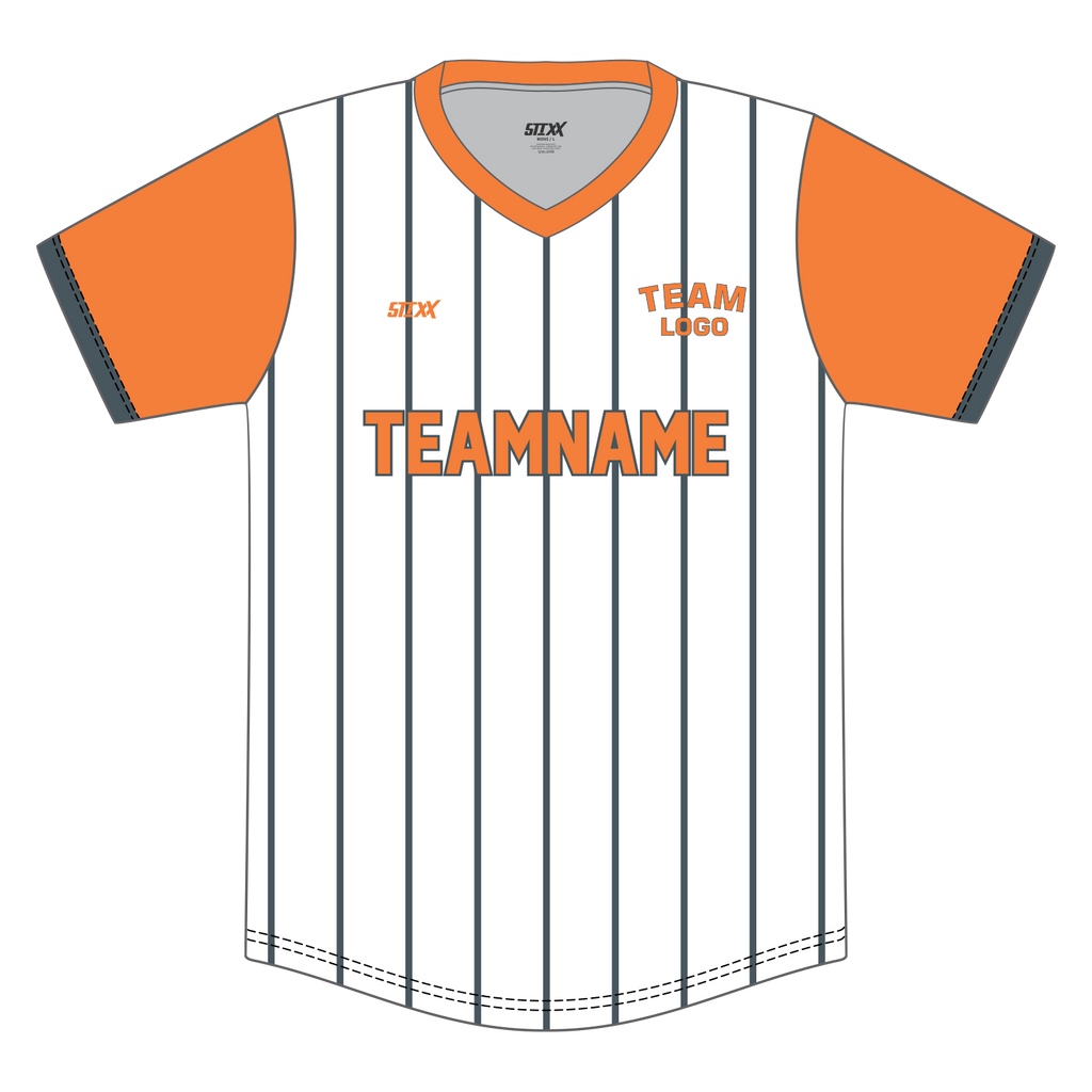 Custom V-Neck Baseball Jersey