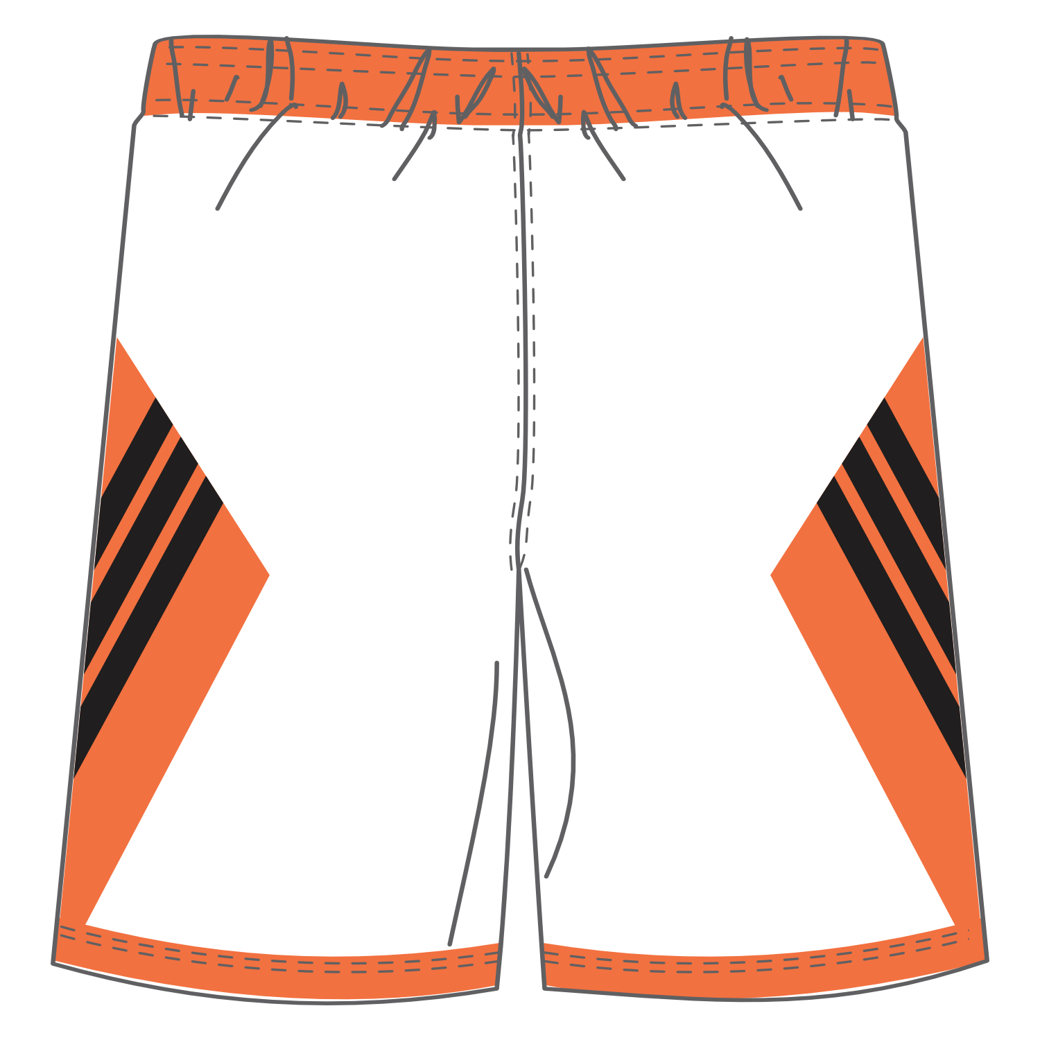 CUSTOM REVERSIBLE BASKETBALL SHORTS