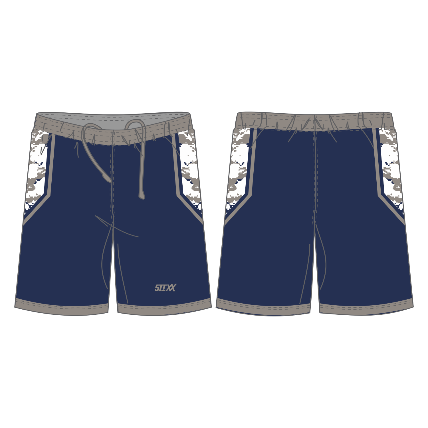 CUSTOM REVERSIBLE BASKETBALL SHORTS