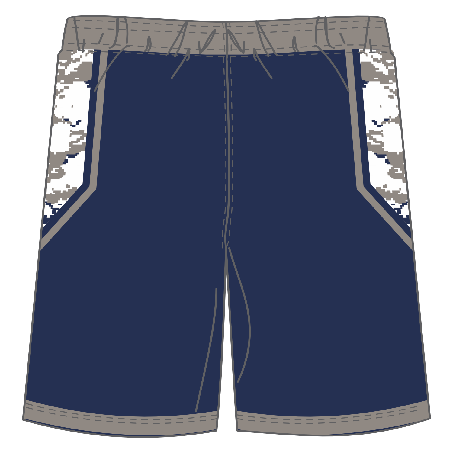 CUSTOM REVERSIBLE BASKETBALL SHORTS