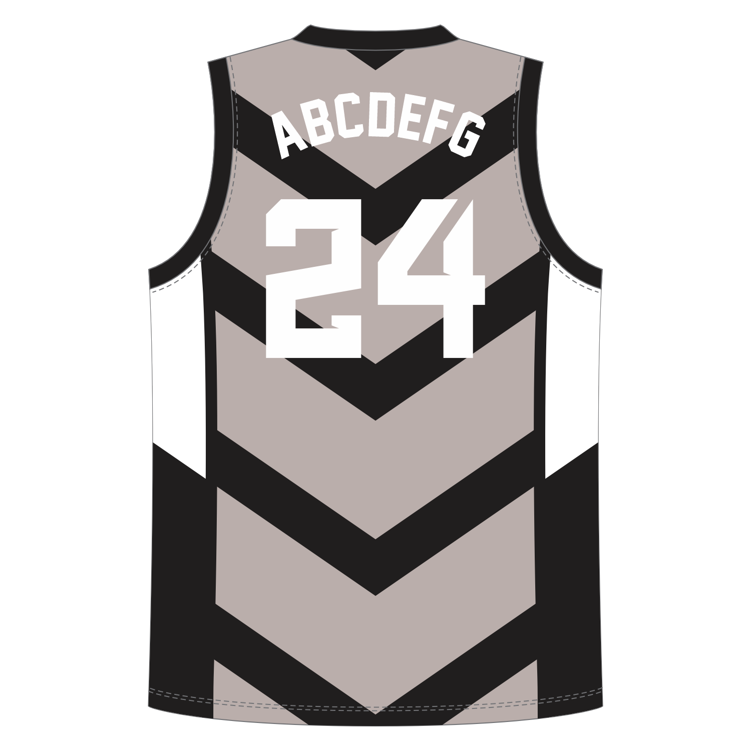CUSTOM REVERSIBLE V-NECK BASKETBALL JERSEYS