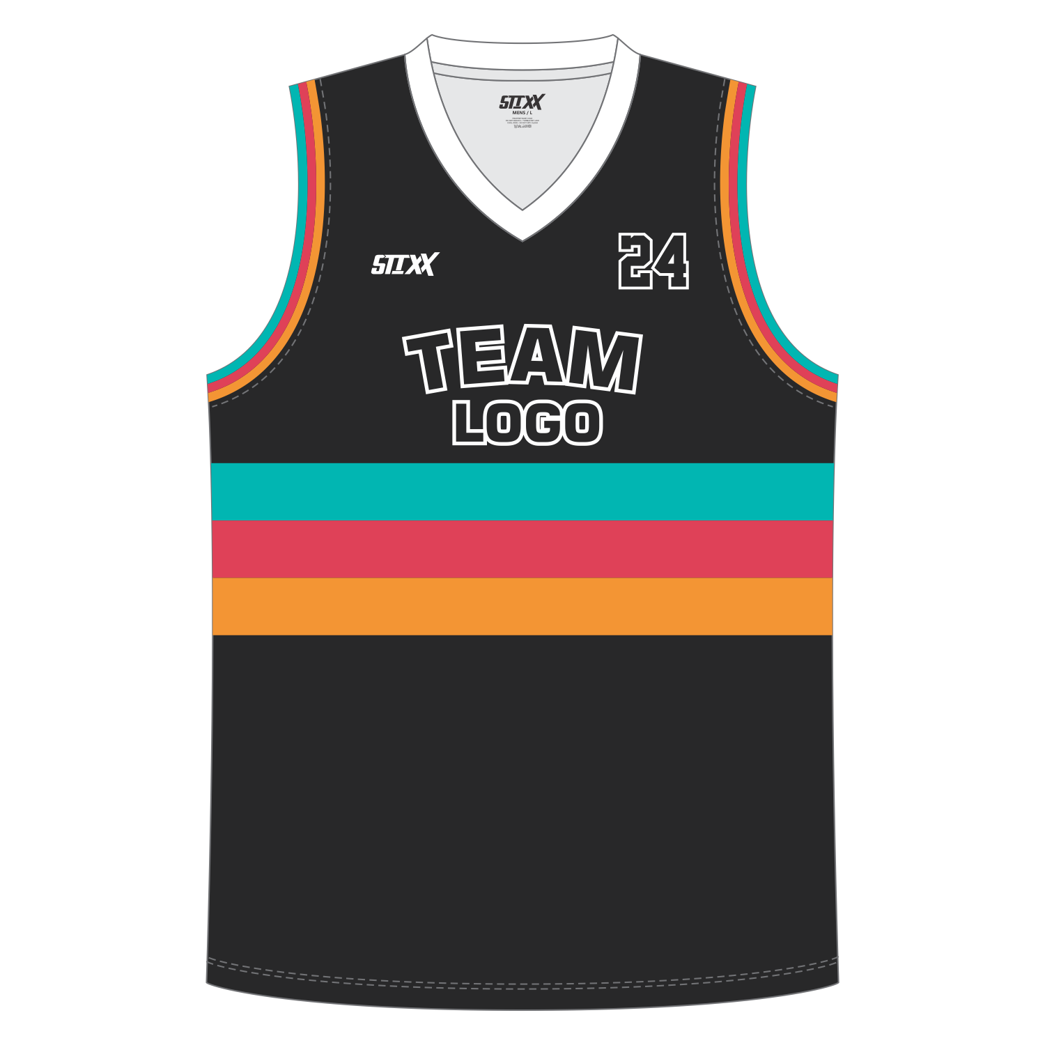CUSTOM V-NECK BASKETBALL JERSEYS