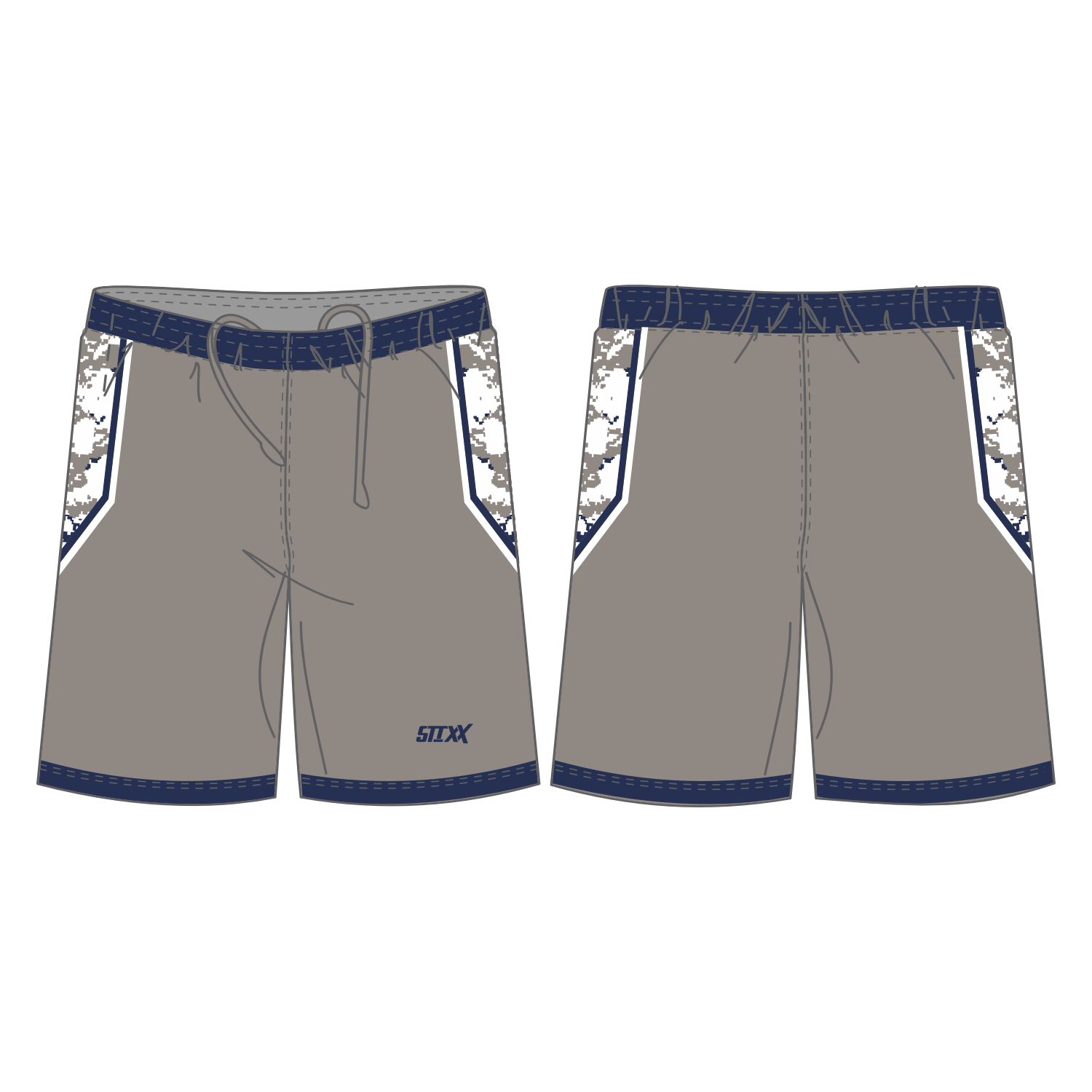 CUSTOM REVERSIBLE BASKETBALL SHORTS