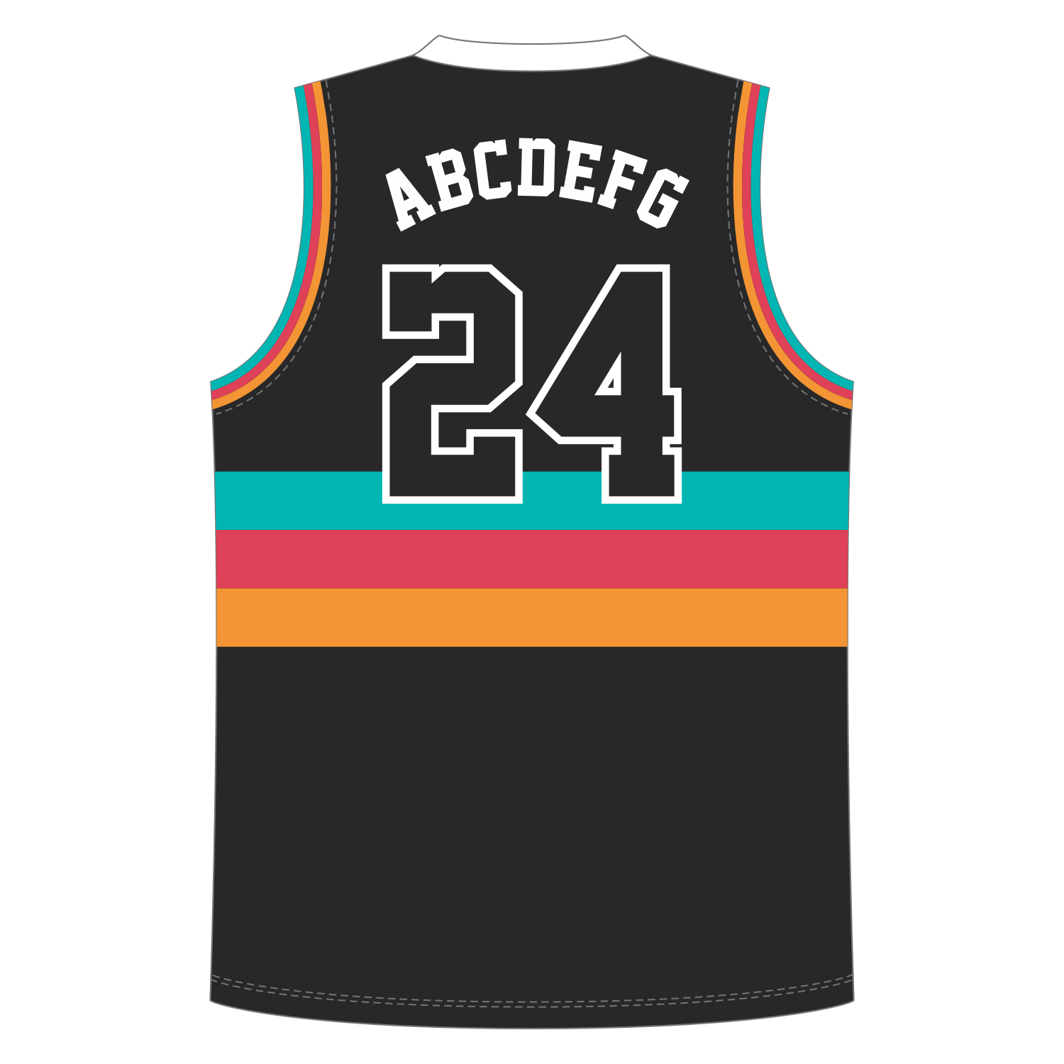 CUSTOM V-NECK BASKETBALL JERSEYS