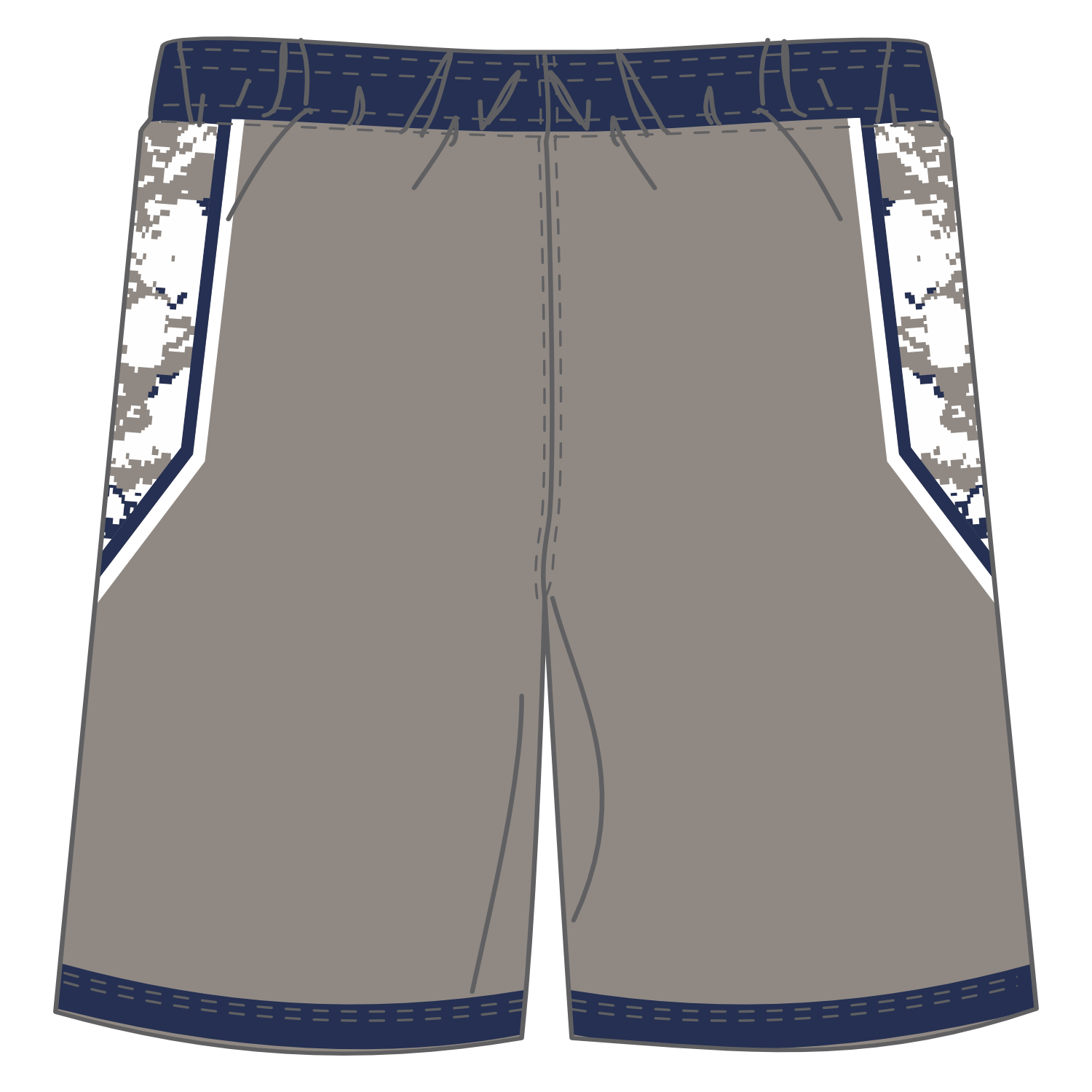 CUSTOM REVERSIBLE BASKETBALL SHORTS