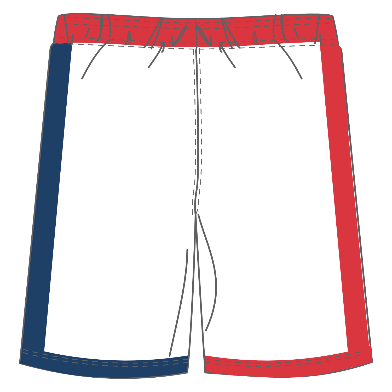 CUSTOM REVERSIBLE BASKETBALL SHORTS