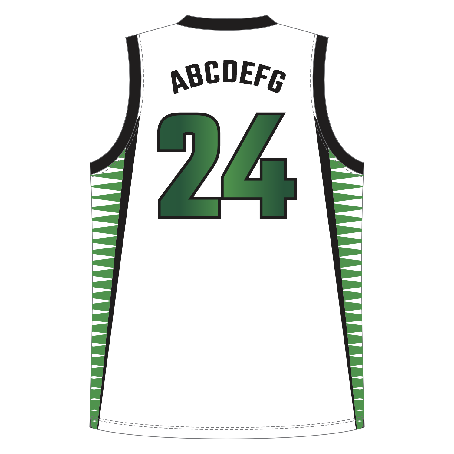 CUSTOM REVERSIBLE V-NECK BASKETBALL JERSEYS