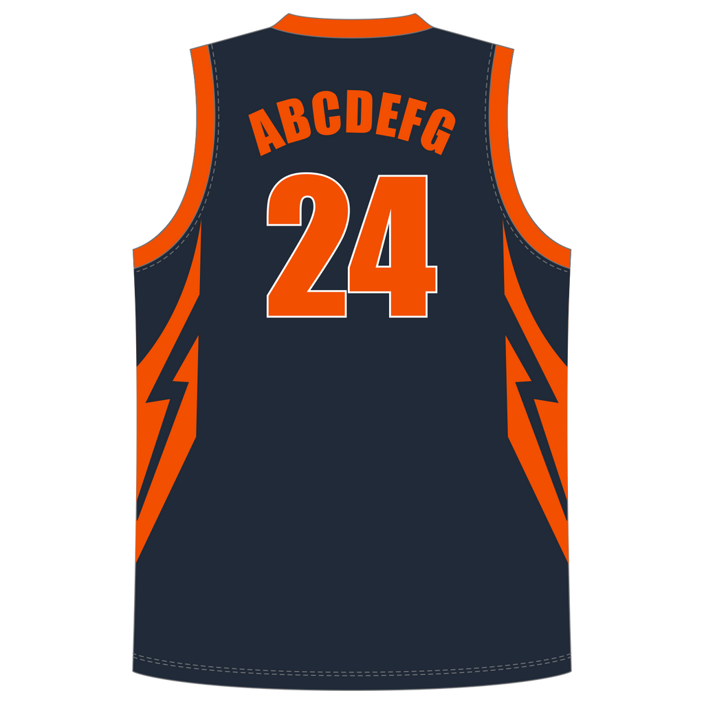 CUSTOM ROUND/CREW NECK BASKETBALL JERSEYS