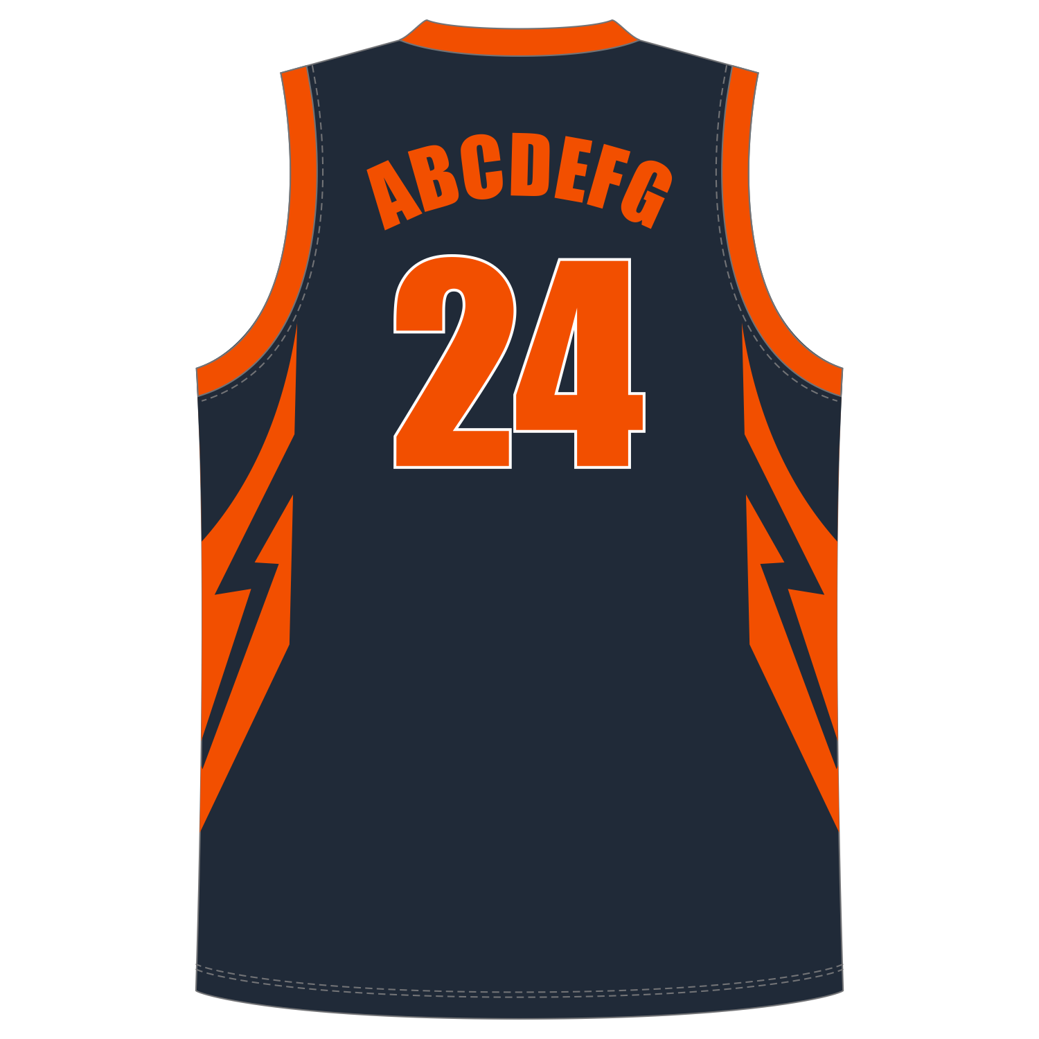 CUSTOM ROUND/CREW NECK BASKETBALL JERSEYS