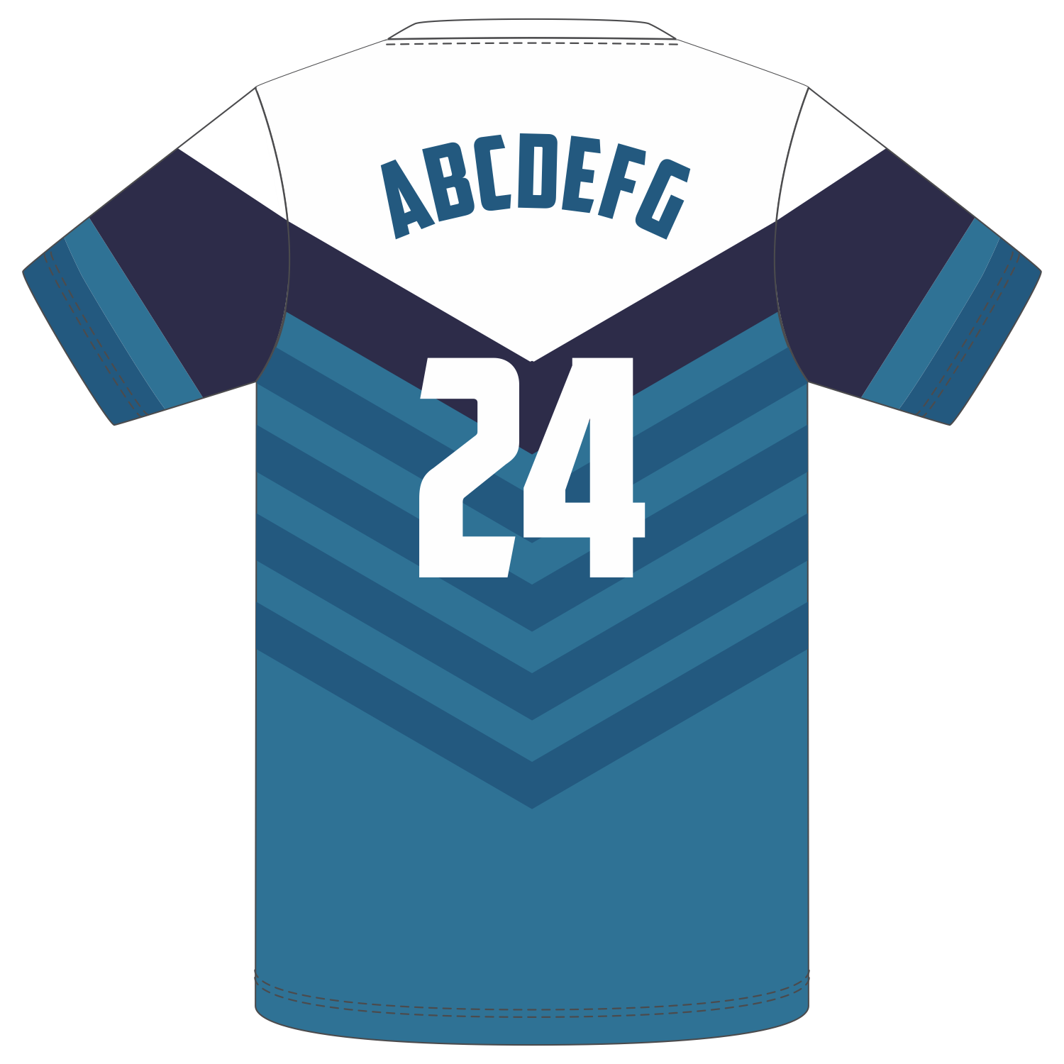 CUSTOM SHORT SLEEVE SHOOTING SHIRTS (V-NECK)