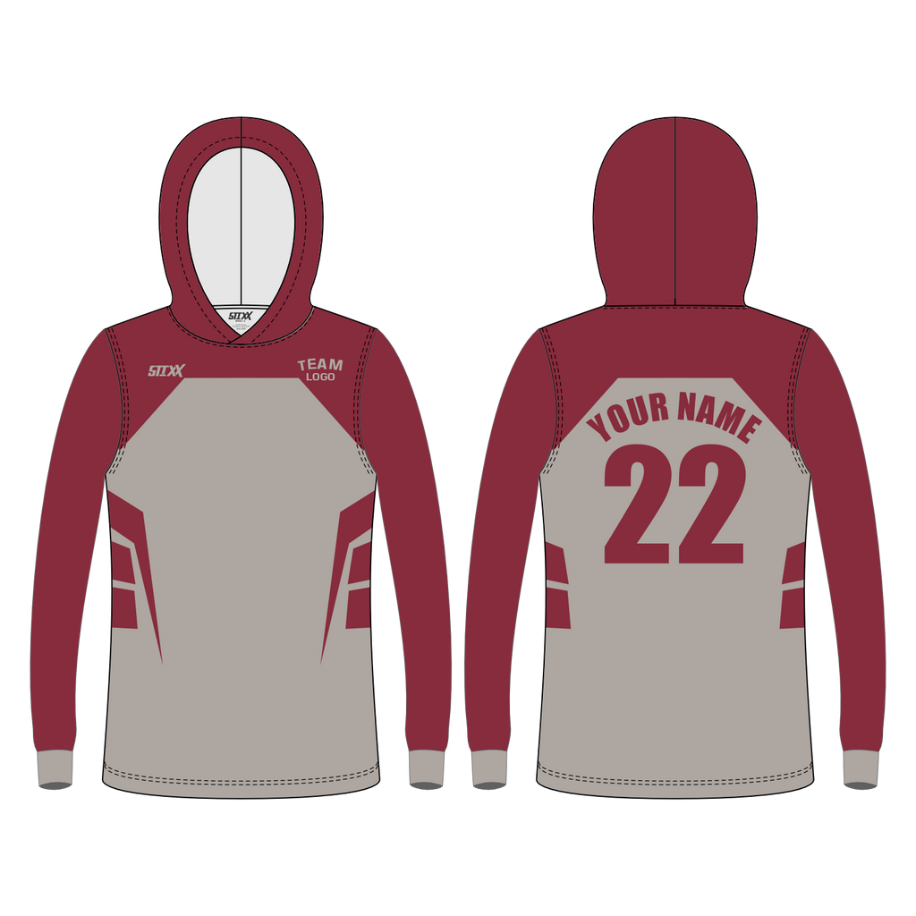 CUSTOM LONG SLEEVE HOODIE SHOOTING SHIRTS