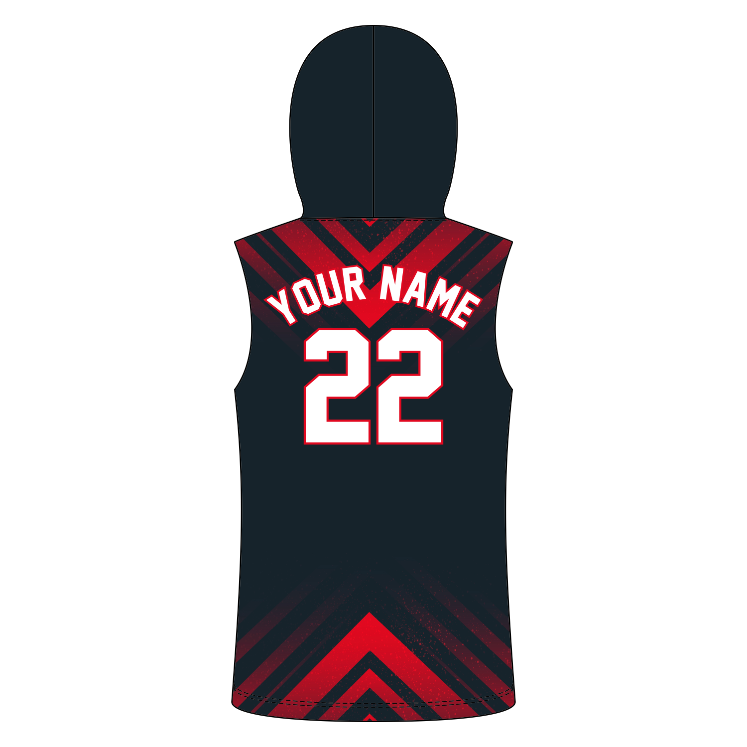 CUSTOM SLEEVELESS HOODIE SHOOTING SHIRTS