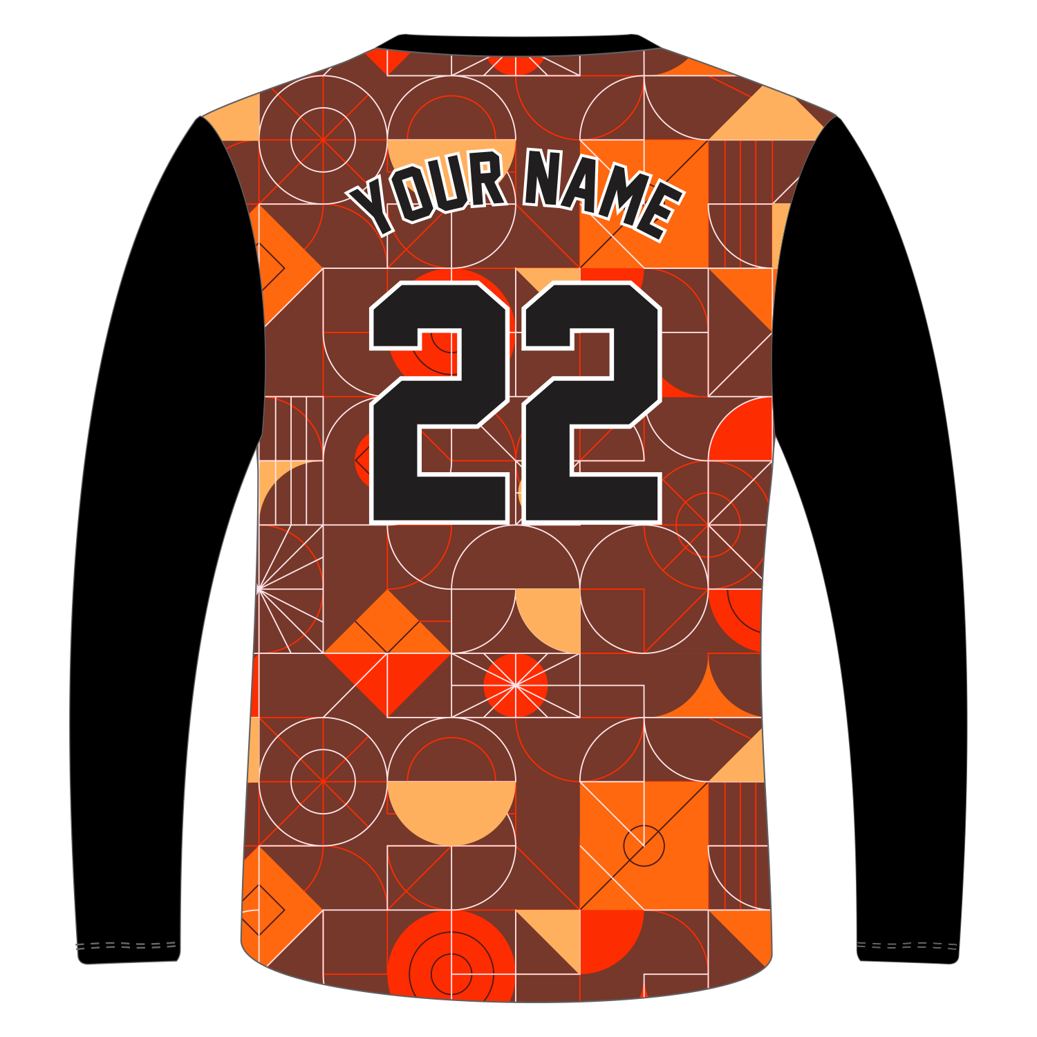 Custom Long Sleeve Crew Neck T-Shirts