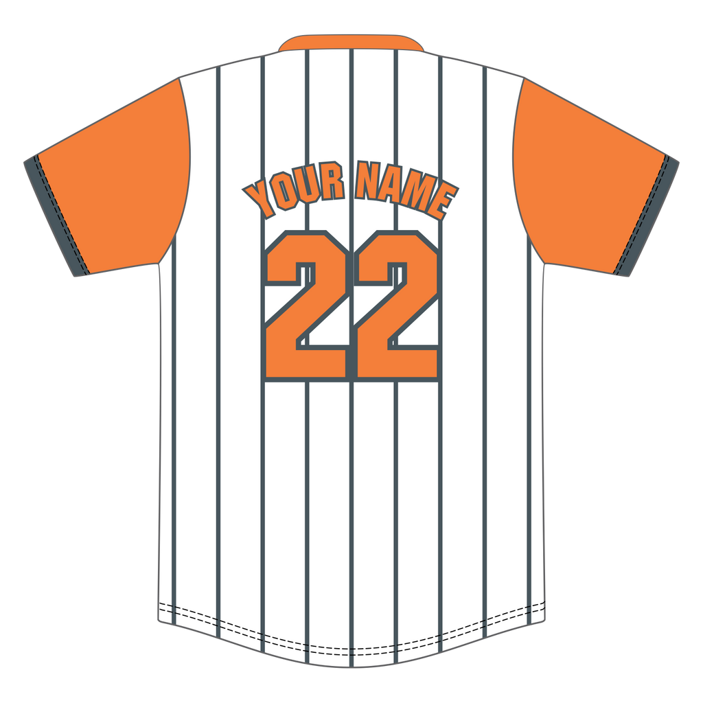 Custom V-Neck Baseball Jersey
