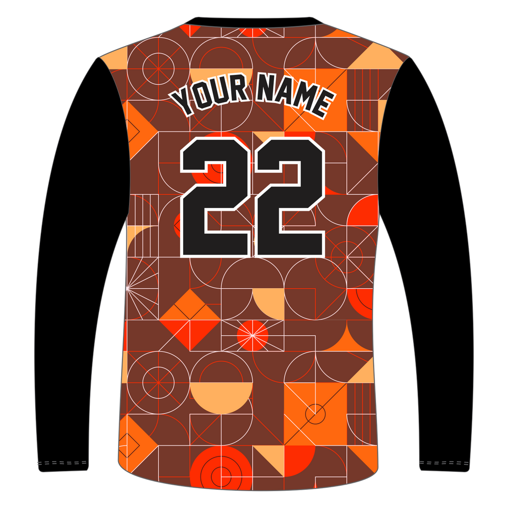 Custom Long‑Sleeve Crew Neck T‑Shirts