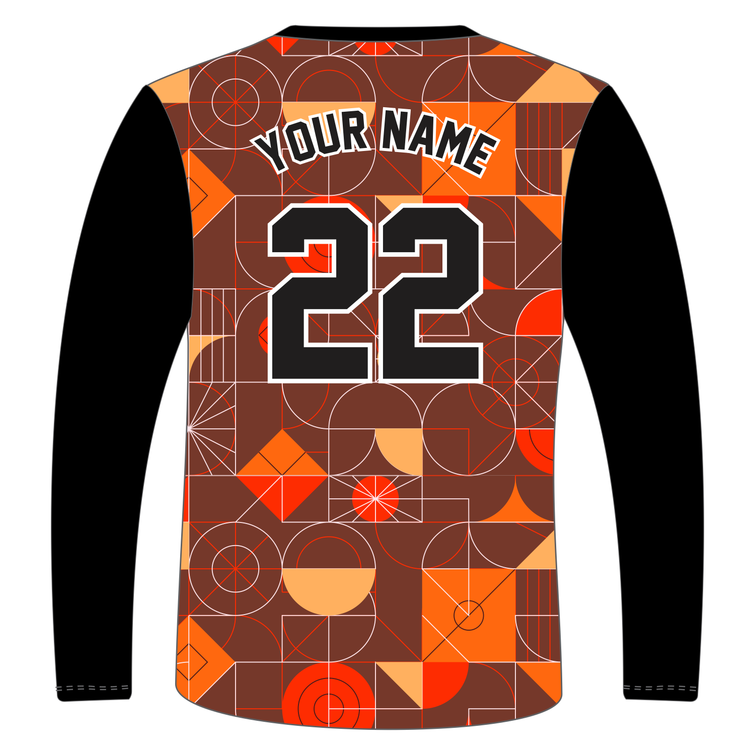 Custom Long‑Sleeve Crew Neck T‑Shirts