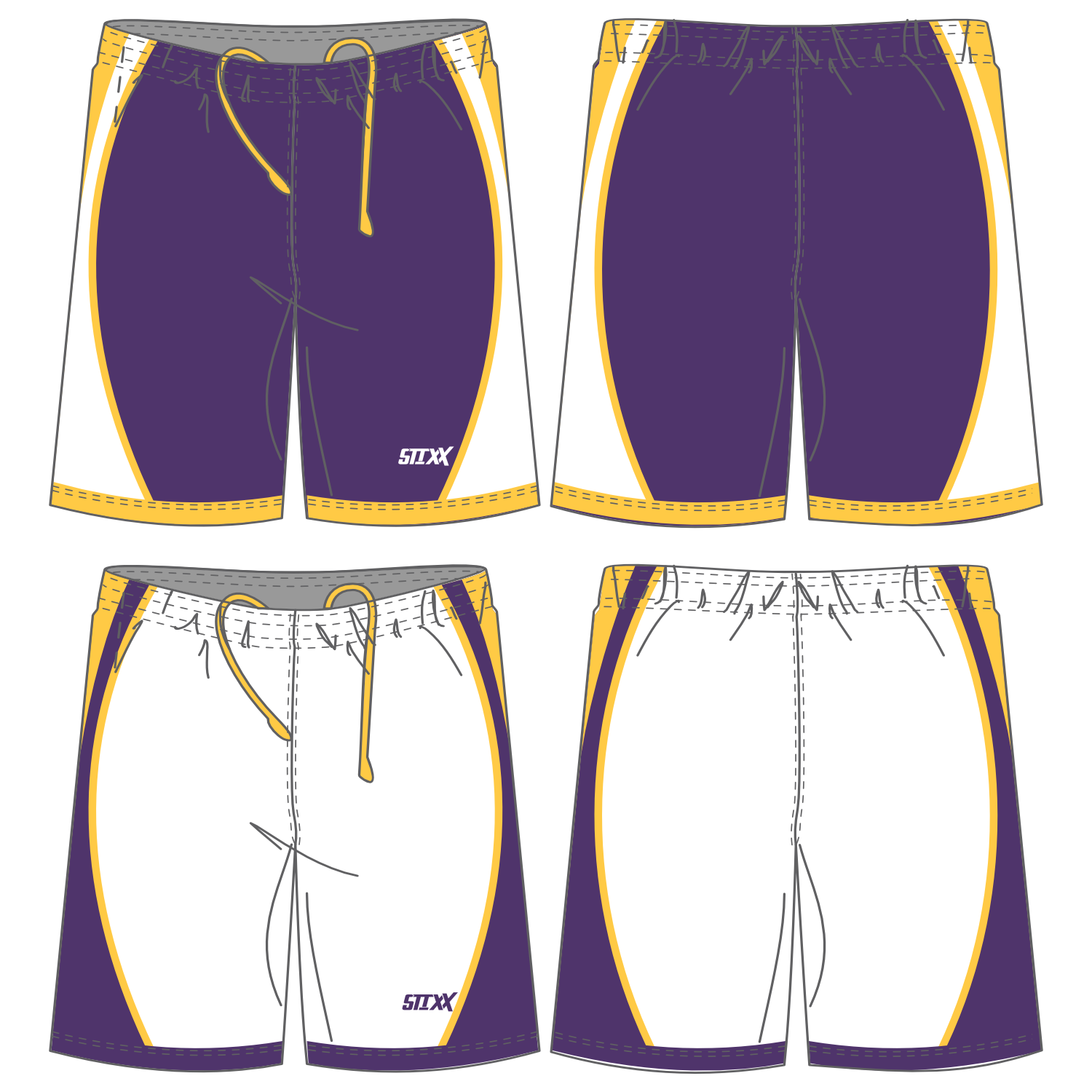 CUSTOM REVERSIBLE BASKETBALL SHORTS