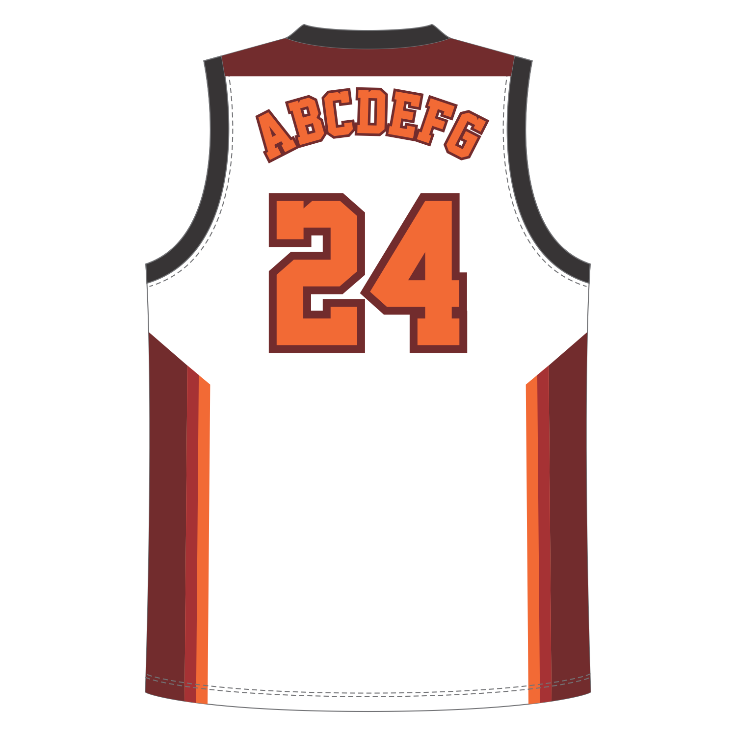 CUSTOM V-NECK BASKETBALL JERSEYS