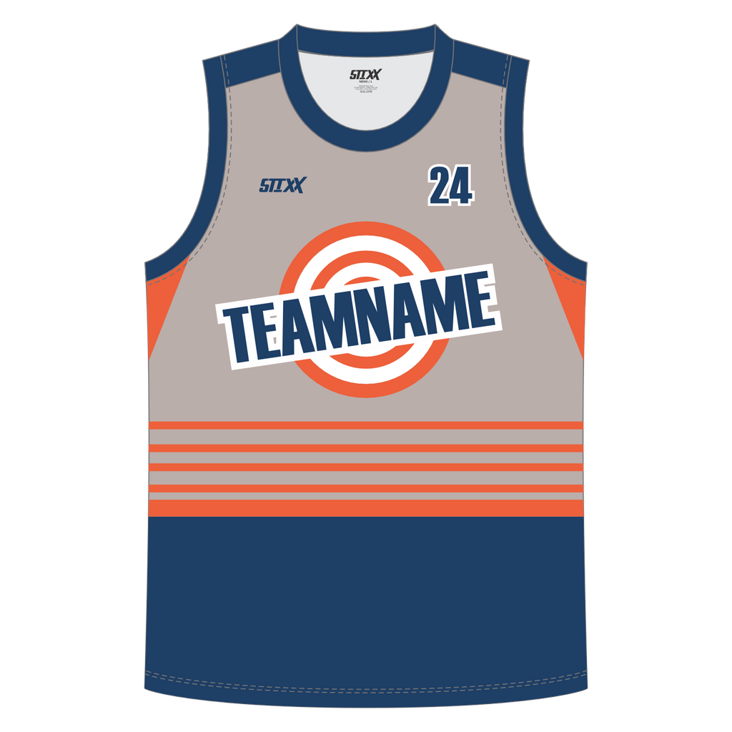 CUSTOM REVERSIBLE V-NECK BASKETBALL JERSEYS