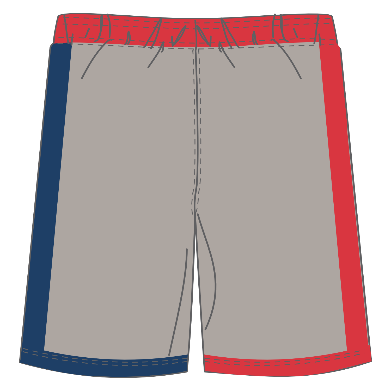 CUSTOM REVERSIBLE BASKETBALL SHORTS