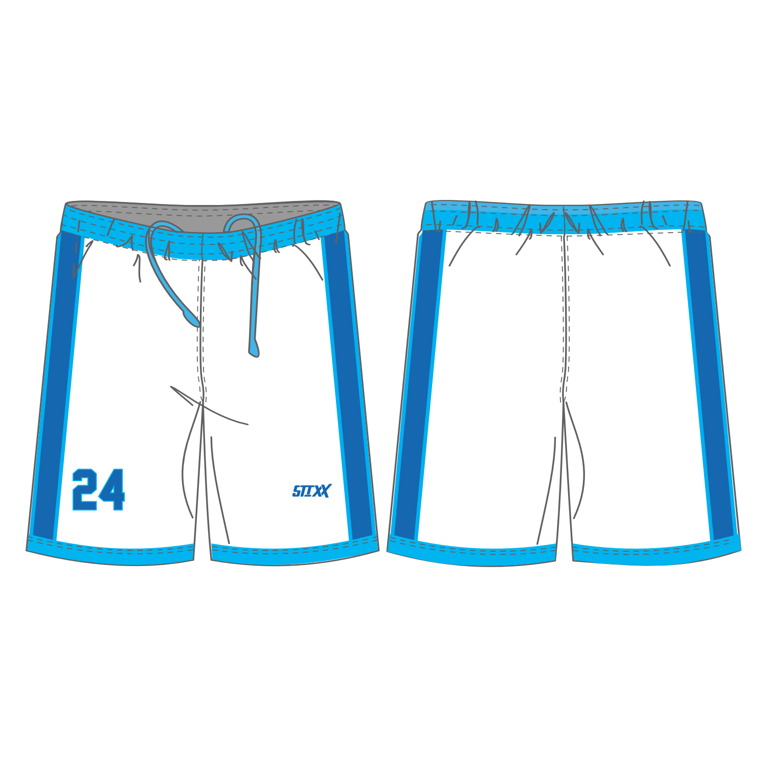 CUSTOM REVERSIBLE BASKETBALL SHORTS