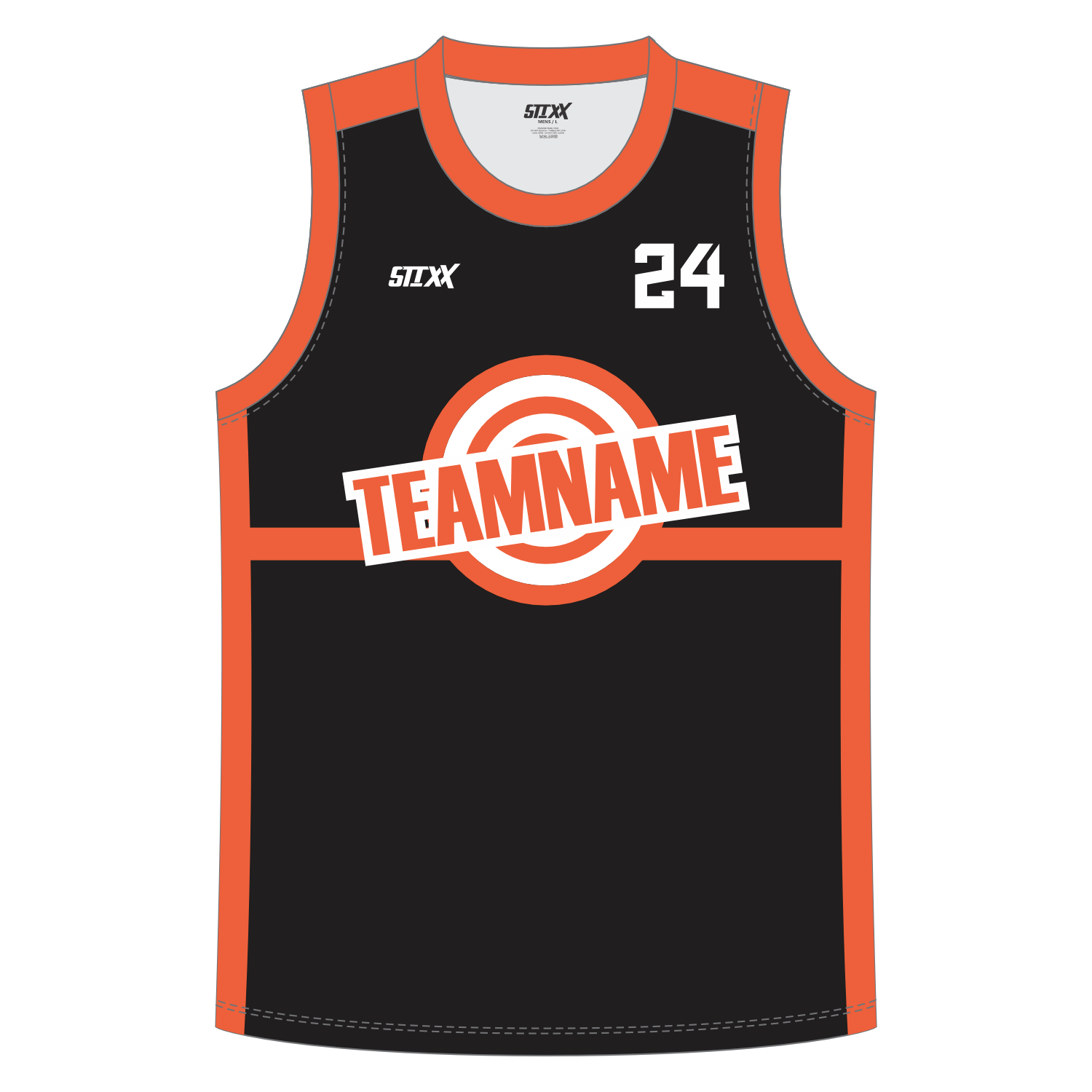 CUSTOM REVERSIBLE V-NECK BASKETBALL JERSEYS