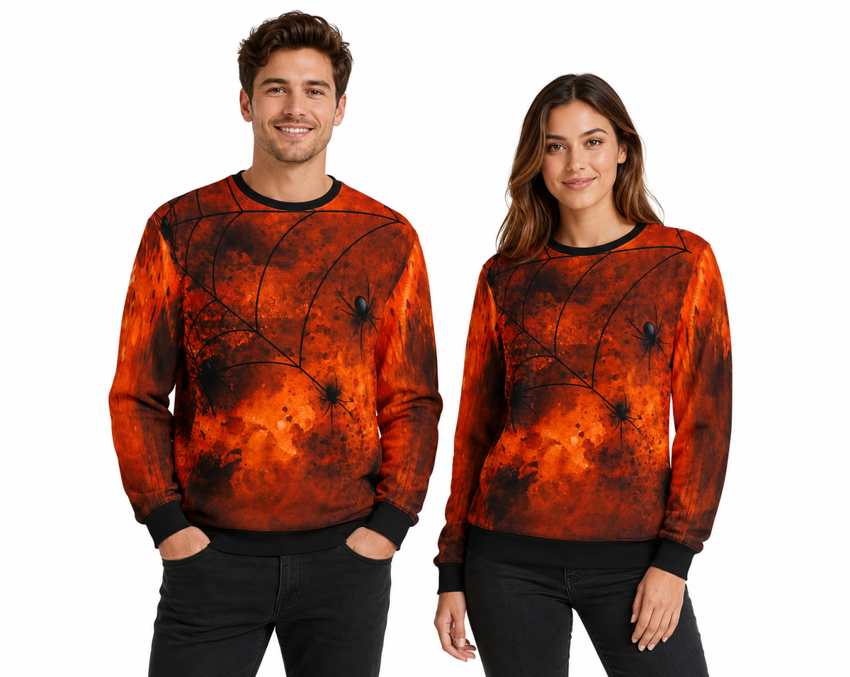 SPIDER HALLOWEEN SWEATER